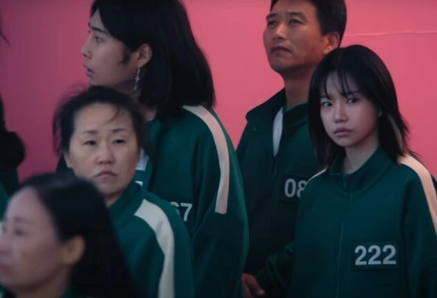 Момент из сериала Игра в кальмара 2 сезон