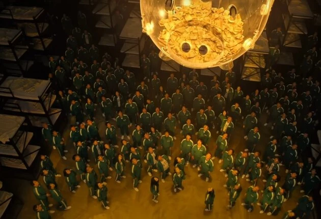 Момент из сериала Игра в кальмара 2 сезон