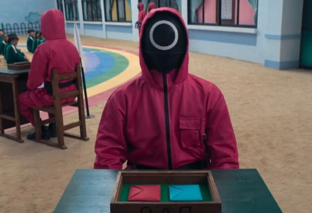 Момент из сериала Игра в кальмара 2 сезон