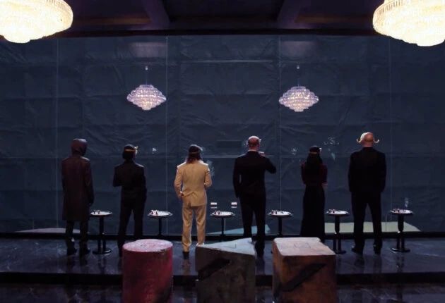 Момент из сериала Игра в кальмара 3 сезон