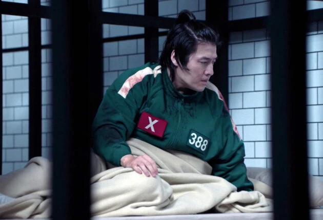 Момент из сериала Игра в кальмара 3 сезон