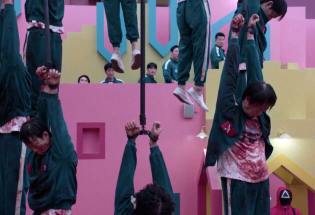 Момент из сериала Игра в кальмара 3 сезон