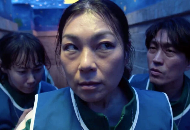 Момент из сериала Игра в кальмара 3 сезон