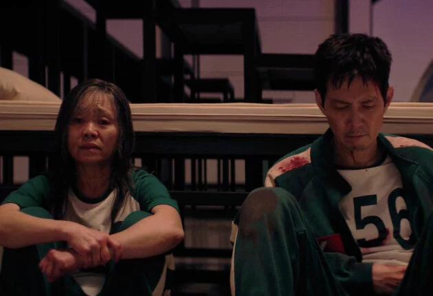 Момент из сериала Игра в кальмара 3 сезон