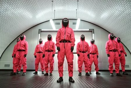 Кадр сериала Игра в кальмара